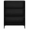 vidaXL Sideboard Black oak 32.5 x 69.5 x 90 cm Engineered wood
