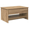 vidaXL Coffee Table Artisan oak 80 x 50.5 x 41.5 cm Engineered wood