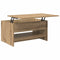 vidaXL Coffee Table Artisan oak 80 x 50.5 x 41.5 cm Engineered wood
