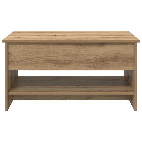 vidaXL Coffee Table Artisan oak 80 x 50.5 x 41.5 cm Engineered wood