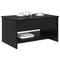 vidaXL Coffee Table Black oak 80 x 50.5 x 41.5 cm Engineered wood