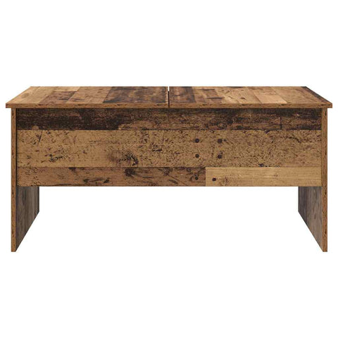 vidaXL Coffee Table Old wood 102 x 50.5 x 46.5 cm Engineered wood