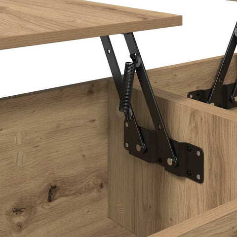 vidaXL Coffee Table Artisan oak 102 x 50.5 x 46.5 cm Engineered wood
