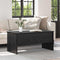 vidaXL Coffee Table Black oak 102 x 50.5 x 46.5 cm Engineered wood