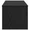 vidaXL Coffee Table Black oak 102 x 50.5 x 46.5 cm Engineered wood