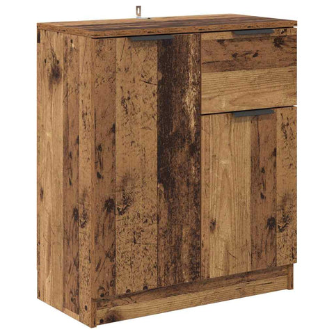 vidaXL Sideboard with Drawer Old wood 60 x 30 x 70 cm Engineered wood