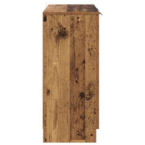 vidaXL Sideboard with Drawer Old wood 60 x 30 x 70 cm Engineered wood