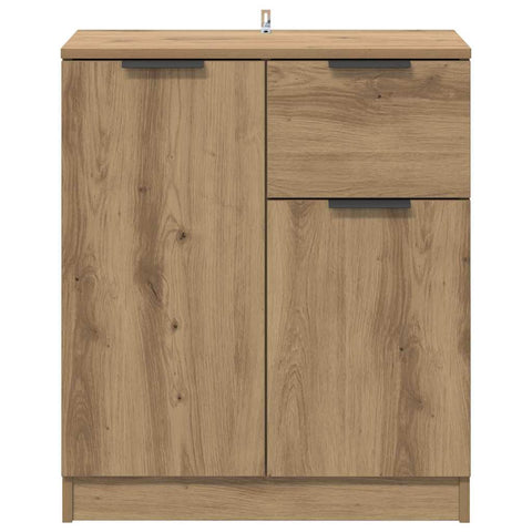 vidaXL Sideboard Artisan oak 60 x 30 x 70 cm Engineered wood