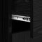vidaXL Sideboard with Drawer Black oak 60 x 30 x 70 cm Engineered wood