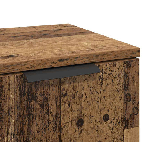 vidaXL Sideboard Old wood 30 x 30 x 70 cm Engineered wood