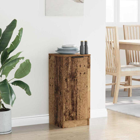 vidaXL Sideboard Old wood 30 x 30 x 70 cm Engineered wood