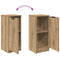 vidaXL Sideboard Artisan oak 30 x 30 x 70 cm Engineered wood