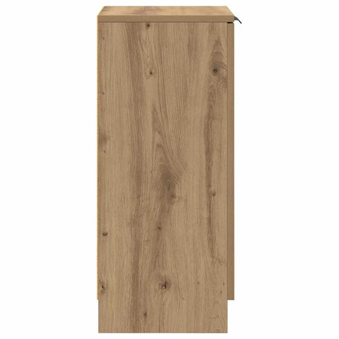 vidaXL Sideboard Artisan oak 30 x 30 x 70 cm Engineered wood