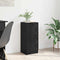 vidaXL Sideboard Black oak 30 x 30 x 70 cm Engineered wood