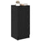 vidaXL Sideboard Black oak 30 x 30 x 70 cm Engineered wood