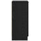 vidaXL Sideboard Black oak 30 x 30 x 70 cm Engineered wood