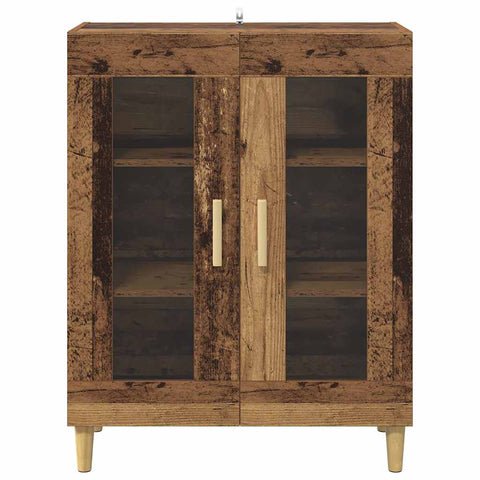 vidaXL Sideboard Old Wood 69.5 x 34 x 90 cm Engineered Wood