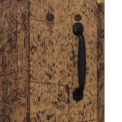 vidaXL Sideboard Old Wood 69.5 x 34 x 90 cm Engineered Wood and Iron