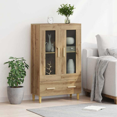 vidaXL Highboard Artisan Oak 70 x 31 x 115 cm Engineered Wood