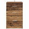 vidaXL Bedside Cabinet Old wood 40 x 40 x 63 cm Engineered wood