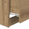 vidaXL Bedside Cabinet Artisan oak 40 x 40 x 63 cm Engineered wood
