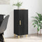 vidaXL Sideboard Black oak 34.5 x 34 x 90 cm Engineered wood