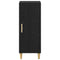 vidaXL Sideboard Black oak 34.5 x 34 x 90 cm Engineered wood