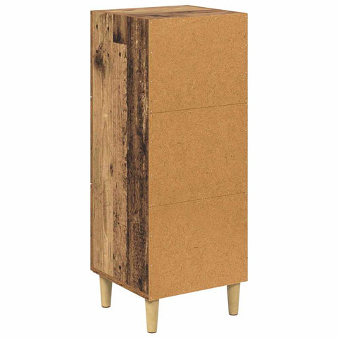 vidaXL Sideboard Old wood 34.5 x 34 x 90 cm Engineered wood