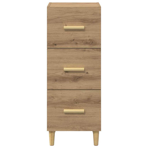 vidaXL Sideboard Artisan oak 34.5 x 34 x 90 cm Engineered wood