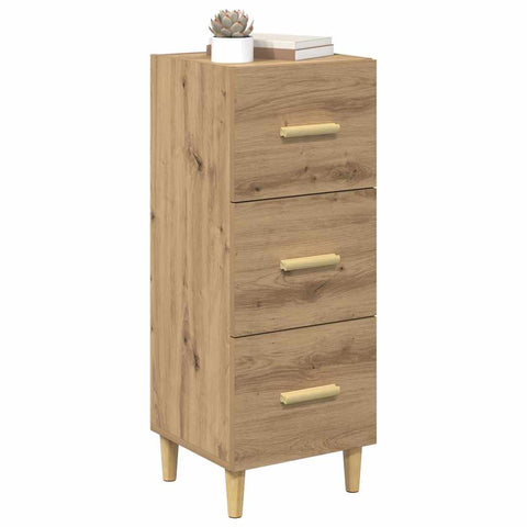 vidaXL Sideboard Artisan oak 34.5 x 34 x 90 cm Engineered wood