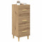 vidaXL Sideboard Artisan oak 34.5 x 34 x 90 cm Engineered wood