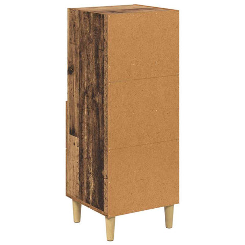 vidaXL Sideboard Old wood 34 x 34.5 x 90 cm Engineered wood