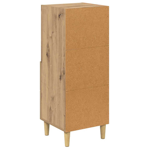 vidaXL Sideboard Artisan oak 34 x 34.5 x 90 cm Engineered wood