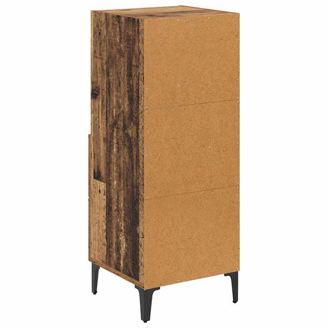 vidaXL Sideboard Old wood 34 x 34.5 x 90 cm Engineered wood