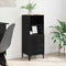 vidaXL Sideboard Black oak 34 x 34.5 x 90 cm Engineered wood