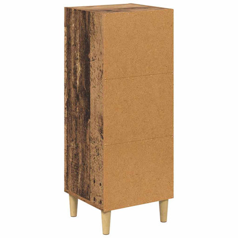 vidaXL Sideboard Old wood 32.5 x 34.5 x 90 cm Engineered wood