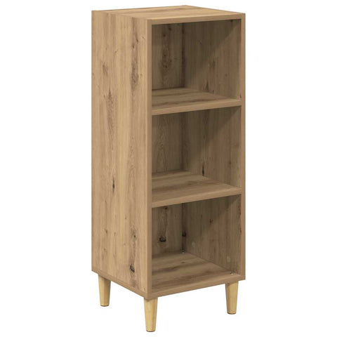 vidaXL Sideboard Artisan oak 32.5 x 34.5 x 90 cm Engineered wood
