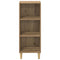 vidaXL Sideboard Artisan oak 32.5 x 34.5 x 90 cm Engineered wood