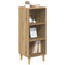 vidaXL Sideboard Artisan oak 32.5 x 34.5 x 90 cm Engineered wood