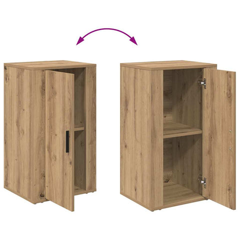 vidaXL Sideboard Artisan oak 40 x 33 x 70 cm Engineered wood