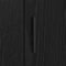 vidaXL Sideboard Black oak 40 x 33 x 70 cm Engineered wood