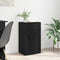 vidaXL Sideboard Black oak 40 x 33 x 70 cm Engineered wood