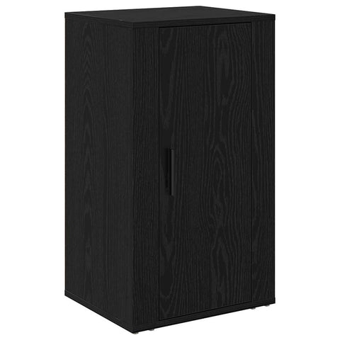 vidaXL Sideboard Black oak 40 x 33 x 70 cm Engineered wood