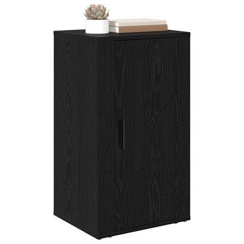 vidaXL Sideboard Black oak 40 x 33 x 70 cm Engineered wood