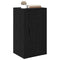 vidaXL Sideboard Black oak 40 x 33 x 70 cm Engineered wood