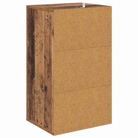 vidaXL Sideboard with Drawer Old wood 40 x 33 x 70 cm Engineered wood