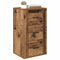 vidaXL Sideboard with Drawer Old wood 40 x 33 x 70 cm Engineered wood