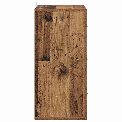 vidaXL Sideboard with Drawer Old wood 40 x 33 x 70 cm Engineered wood