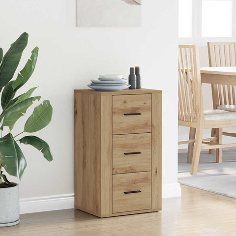 vidaXL Sideboard Artisan oak 40 x 33 x 70 cm Engineered wood