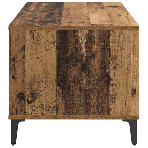 vidaXL Coffee Table Old wood 90 x 49 x 45 cm Engineered wood